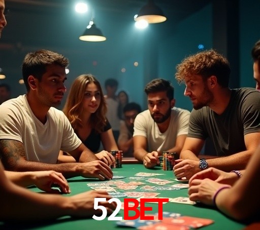 Interface moderna da plataforma 52Bet